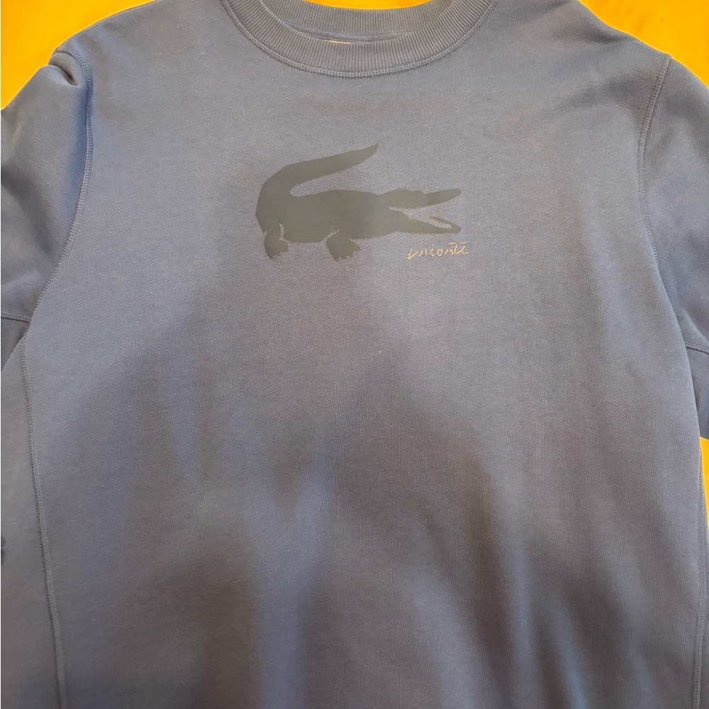 Lacoste Blue Crewneck Sweatshirt - XXL